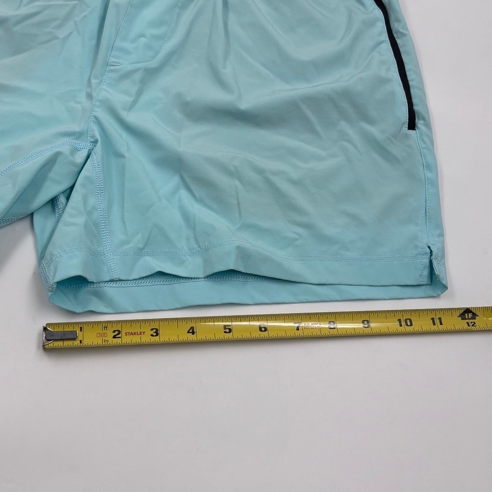 Rhone Mako Training Men's L Blue 6'' Gym Run Shorts - Picture 3 of 6